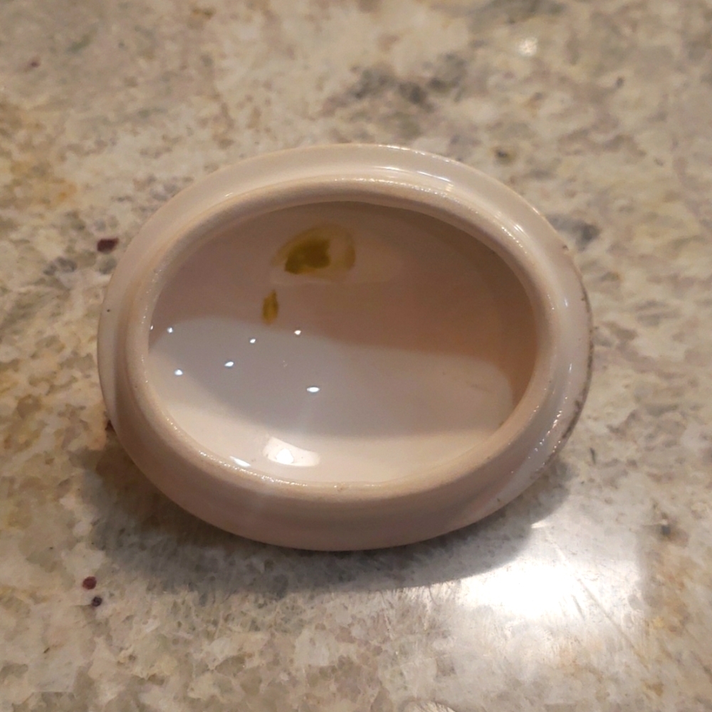 Floral Sugar Bowl With Lid - Picture 6 of 12